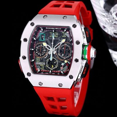 RICHARD MILLE RM65-01 Chronograph Stainless Steel Copy Watch